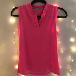 Nike Women’s Dri-FIT Blade Sleeveless Golf Polo